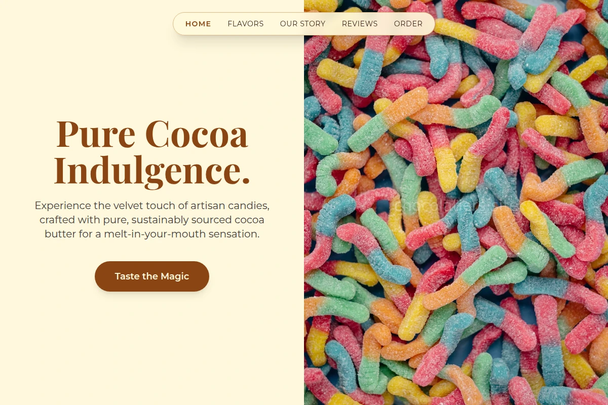 Cocoa-Butter Candy