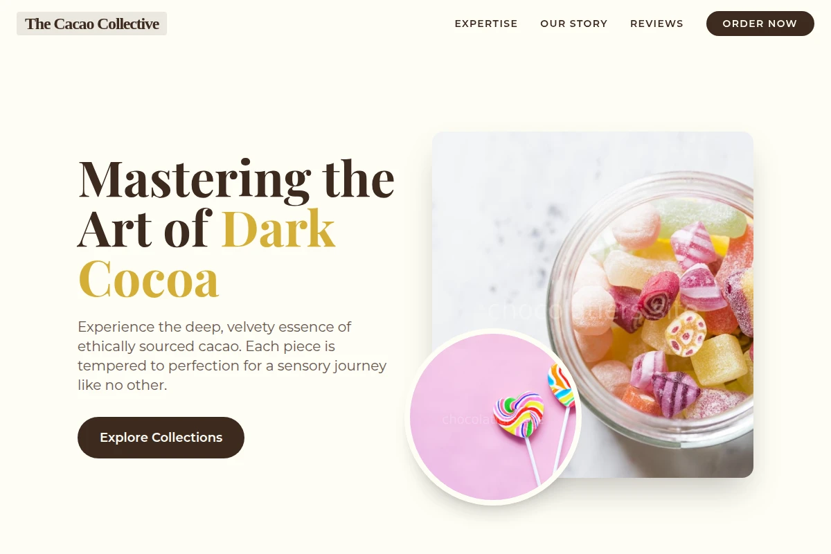 Dark-Chocolate Candy