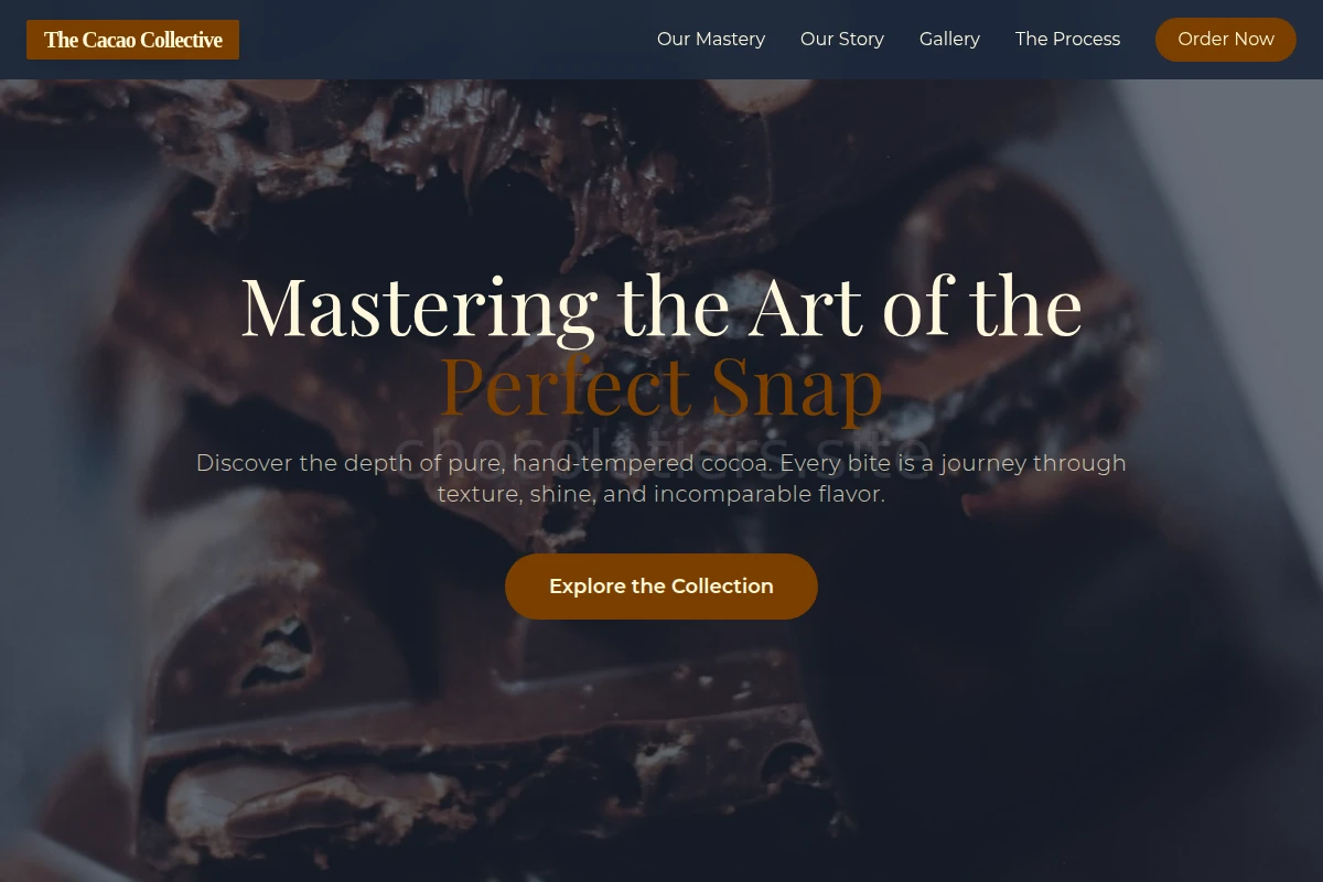 Temper Chocolate