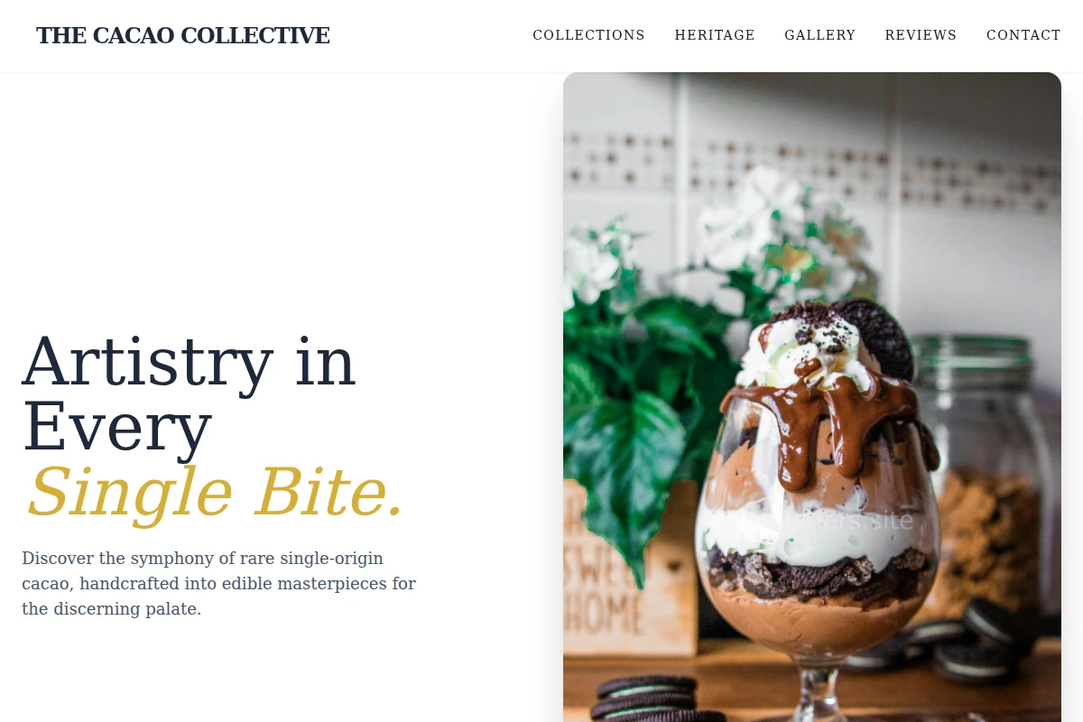 Artisan Dessert