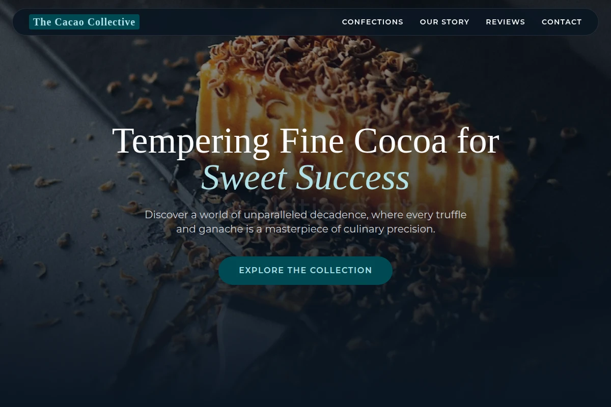 Artisan-Made Dessert