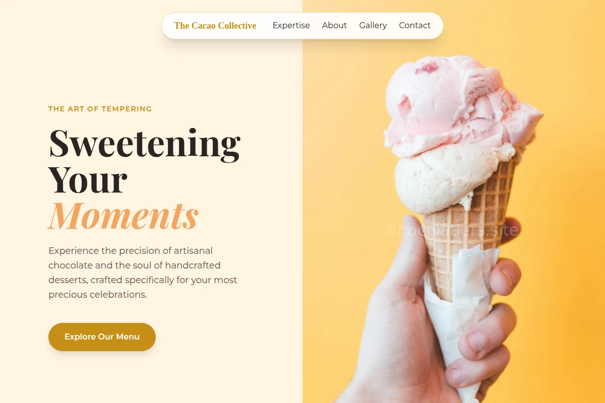 Temper Dessert