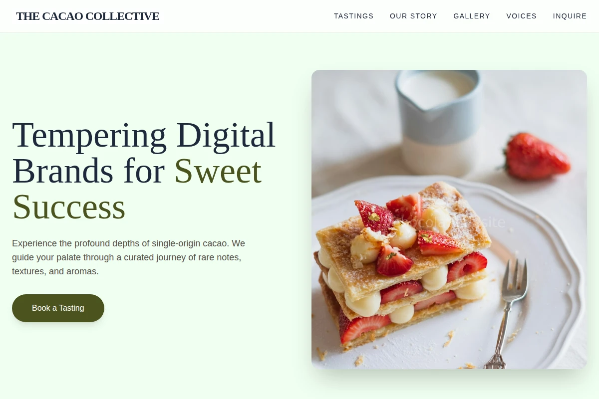 Tasting-Note Dessert